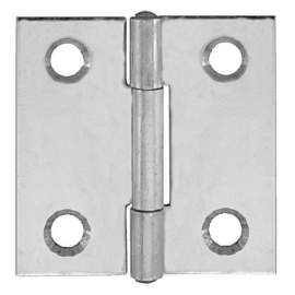 CERNIERA MOD. 804  MM. 50x50 SPINA A SFILARE - SPESSORE MM. 1,60