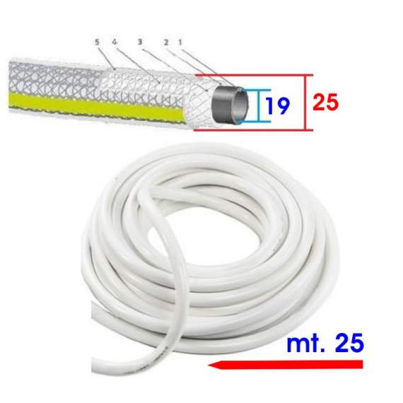 Tubo per irrigazione da giardino antitorsione- diametro 3/4 (19