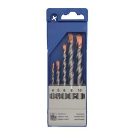 PUNTE AL WIDIA REX JUMBO DALLA 4 ALLA 10 IN CUSTODIA SET 5 PZ.