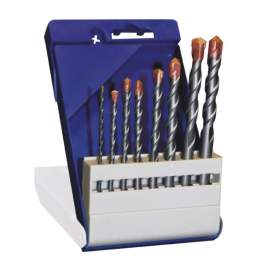 PUNTE AL WIDIA REX JUMBO DALLA 3 ALLA 10 IN CUSTODIA SET 8 PZ.