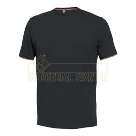 T-SHIRT RAPALLO GIROCOLLO 145 g./m2 NERA TG. L