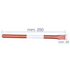 SCALPELLO DA MURATORE MM. 250 RIAFFILABILE - GAMBO ESAGONALE