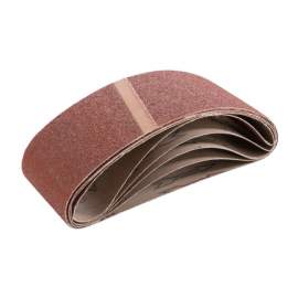 NASTRO ABRASIVO IN TELA CORINDONE PER LEVIGATRICI mm. 75x457 GRANA 120