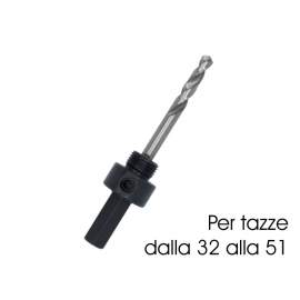 ALBERO GAMBO ESAGONALE DA MM. 11 PER TAZZE BIMETALLICHE Dalla 32 Alla 51