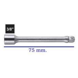 PROLUNGA ANGOLARE DA 3/8`` - MM. 75 PER BUSSOLE E CRICCHETTO