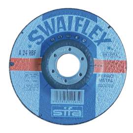 DISCO ABRASIVO PER MOLATURA MM. 115x6,5x22 SW110