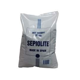 SEPIOLITE 15/30 ASSORBENTE RAPIDO DI OLI E LIQUIDI - SACCO DA KG. 10