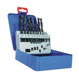 PUNTE FRESATE HSS-R RULLATE Da 1 a 13 con 1/2 misure SET 25 PZ. - EKO