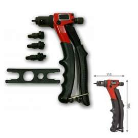 RIVETTATRICE TIRA INSERTI FILETTATI CON TIRANTI DA M3-M4-M5-M6 - Rivit98