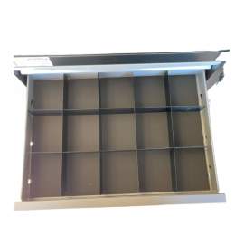 DIVISORIO PER CASSETTI CARRELLO PORTA UTENSILI - H 52 MM.