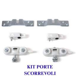 CARRELLO PER PORTE SCORREVOLI PORTATA KG. 80 PER BINARIO EF21548