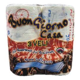 SCOTTEX ASCIUGATUTTO 3 VELI BUONGIORNO CASA 140 STRAPPI