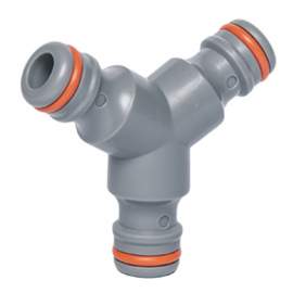 RACCORO DEVIATORE A TRE VIE RAPIDO INNESTO TRIPLO PER ACQUA WL-2210