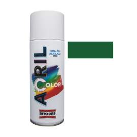 VERNICE SPRAY VERDE MUSCHIO OPACO RAL 6005 ACRICOLOR 400 ml.