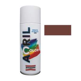 VERNICE SPRAY MARRONE NOCE LUCIDO RAL 8011 ACRICOLOR 400 ml.