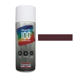 VERNICE SPRAY TABACCO MARRONE SCURO BRILLANTE ACRICOLOR 400 ml.