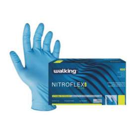 GUANTO MONOUSO TG. S IN NITRILE SENZA POLVERE AQL 1.5 NITROFLEX