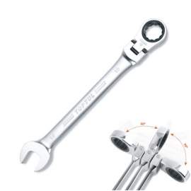 CHIAVE COMBINATA A CRICCHETTO SNODATA MM. 13 TOPTUL