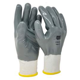 GUANTO NITRILE TG. 10 POLY INTERAMENTE RICOPERTO GRIGIO E52.07