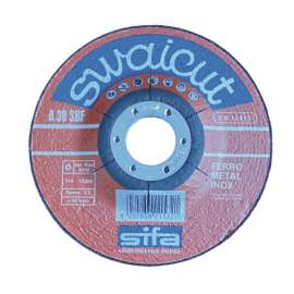 DISCO ABRASIVO TAGLIO FERRO 115x3,2x22,23 SWAICUT CENTRO DEPRESSO