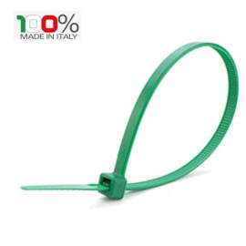 FASCETTA 4,8x160 IN NYLON VERDE PA 6.6 CONFEZIONE DA PZ 100 BRADAS