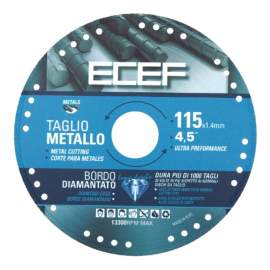 DISCO DIAMANTATO MULTIUSO  D. 115 PROFESSIONALE AZZURRO