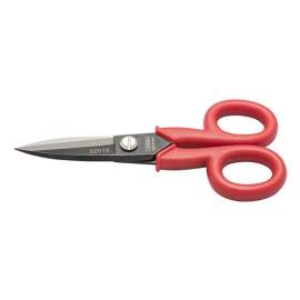FORBICI ELETTRICISTA PROFESSIONALE MM. 145 LAME DIRITTE