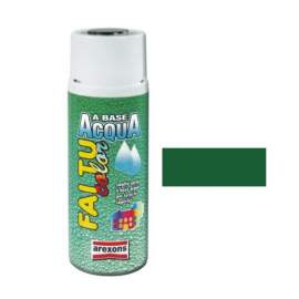 FAI TU COLOR SPRAY BASE ACQUA LUCIDO 400 ml. RAL 6005 VERDE MUSCHIO
