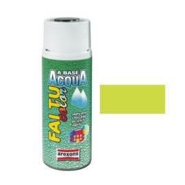 FAI TU COLOR SPRAY BASE ACQUA LUCIDO 400 ml. RAL 6018 VERDE PRATO