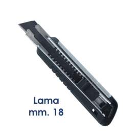 CUTTER PROFESSIONALE IN METALLO LAMA DA MM. 18 - MASS 660BK