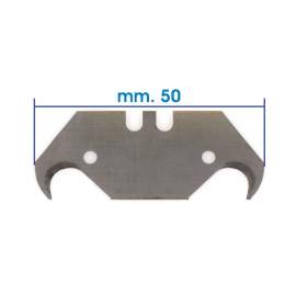 LAMA AD UNCINO PER CUTTER TRAPEZIOIDALI E SERRAMANICO CONF. 5 LAME