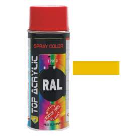 VERNICE SPRAY GIALLO CADMIO LUCIDO RAL 1021 ACRICOLOR TOP 400 ml.