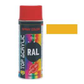 VERNICE SPRAY GIALLO TRAFFICO LUCIDO RAL 1023 ACRICOLOR TOP 400 ml.