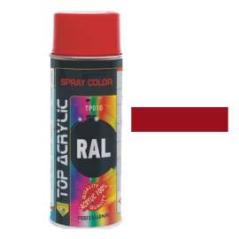 VERNICE SPRAY ROSSO RUBINO LUCIDO RAL 3003 ACRICOLOR TOP 400 ml.