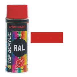 VERNICE SPRAY ROSSO TRAFFICO LUCIDO RAL 3020 ACRICOLOR TOP 400 ml.