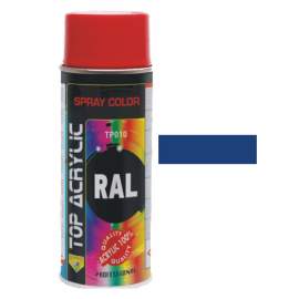 VERNICE SPRAY BLU TRAFFICO LUCIDO RAL 5017 ACRICOLOR TOP 400 ml.