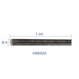 BARRA FILETTATA GREZZA M 8x1.000 - 4.8 DIN 975