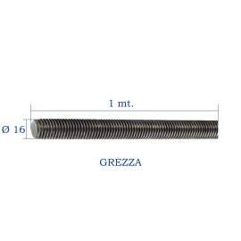 BARRA FILETTATA GREZZA M 16x1.000 - 4.8 DIN 975