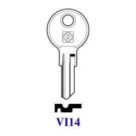 CHIAVE PIATTA ``VI14`` VIRO 4 SPINE PICCOLE