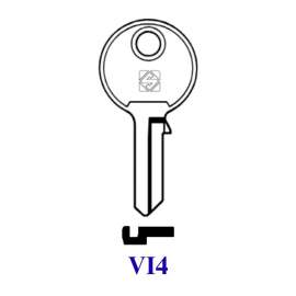CHIAVE PIATTA ``VI4`` VIRO SILCA 4 SPINE PICCOLE