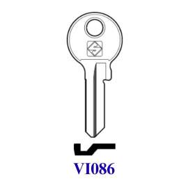 CHIAVE PIATTA ``VI086`` VIRO SILCA 5 SPINE PICCOLE