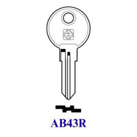 CHIAVE PIATTA ``AB43R`` ABUS 5 SPINE PICCOLE