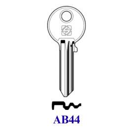 CHIAVE PIATTA ``AB44`` ABUS 5 SPINE PICCOLE