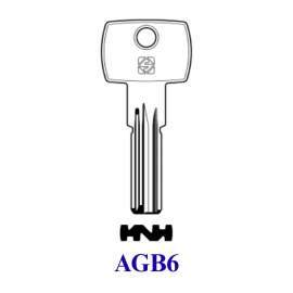 CHIAVE PUNZONATA ``AGB6`` AGB