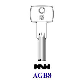 CHIAVE PUNZONATA ``AGB8`` AGB