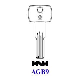 CHIAVE PUNZONATA ``AGB9`` AGB