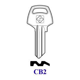 CHIAVE PIATTA ``CB2`` CORBIN 5 SPINE PICCOLE
