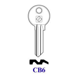 CHIAVE PIATTA ``CB6`` CORBIN 5 SPINE GRANDI