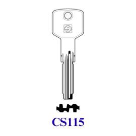 CHIAVE PUNZONATA ``CS115`` CISA 6+7 SPINE