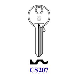 CHIAVE PIATTA ``CS207`` CISA 5 SPINE PICCOLE